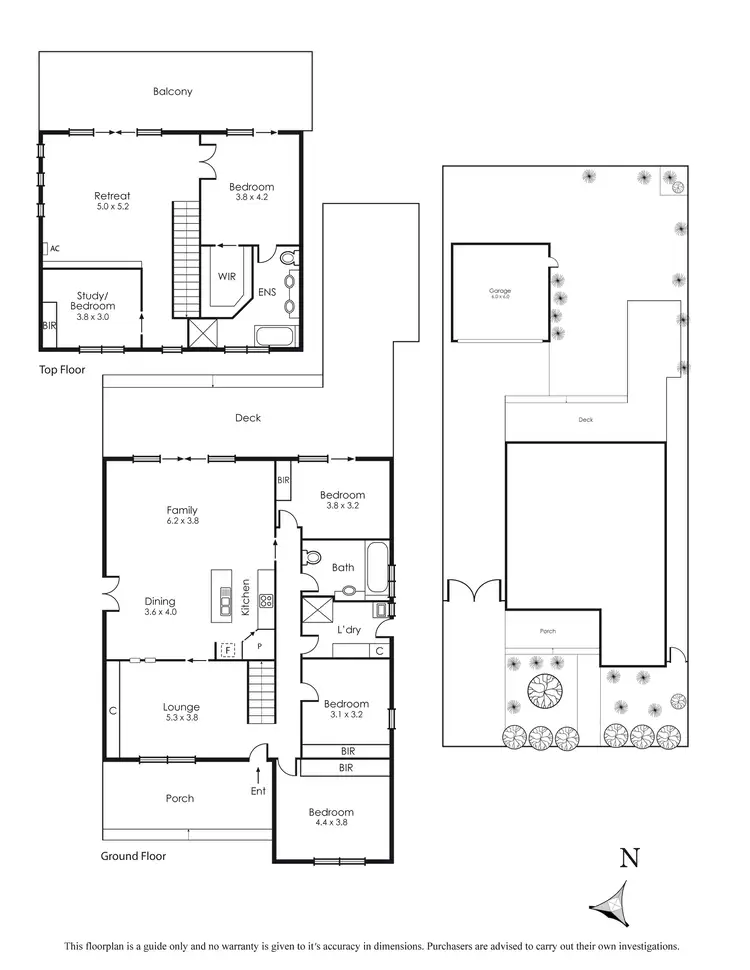 Floorplan of Homely house listing, 5 Morris Street, Parkdale VIC 3195