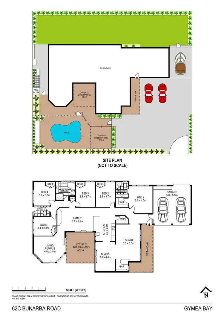 Floorplan of Homely house listing, 62C Bunarba Road, Gymea Bay NSW 2227