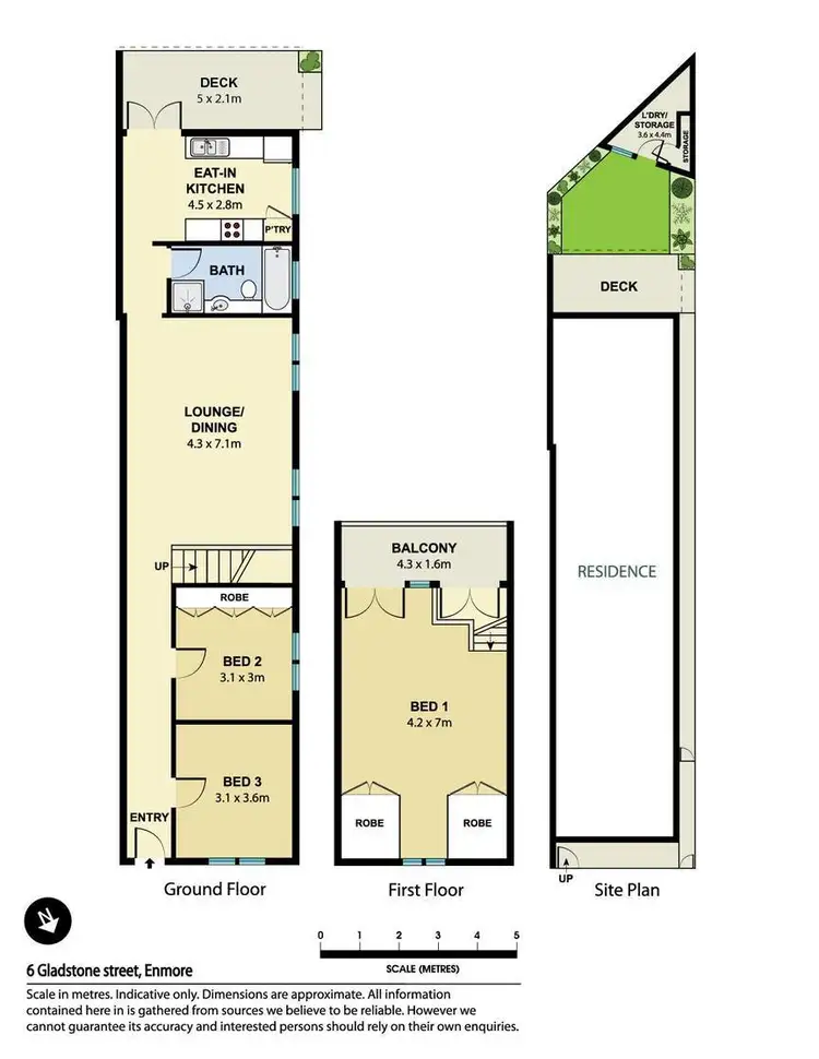 Floorplan of Homely house listing, 6 Gladstone Street, Enmore NSW 2042