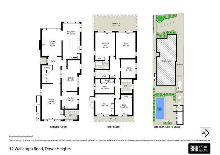 Floorplan of Homely house listing, 12 Wallangra Road, Dover Heights NSW 2030