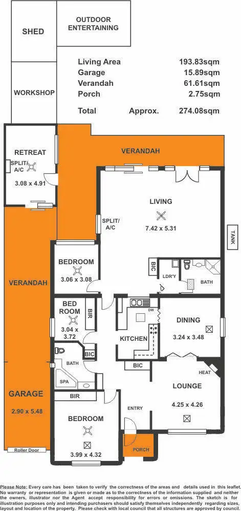 Floorplan of Homely house listing, 16 Charnock Street, Largs North SA 5016