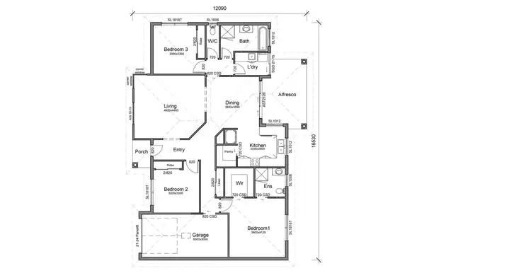 Floorplan of Homely house listing, 1A Arbory Close, Dubbo NSW 2830