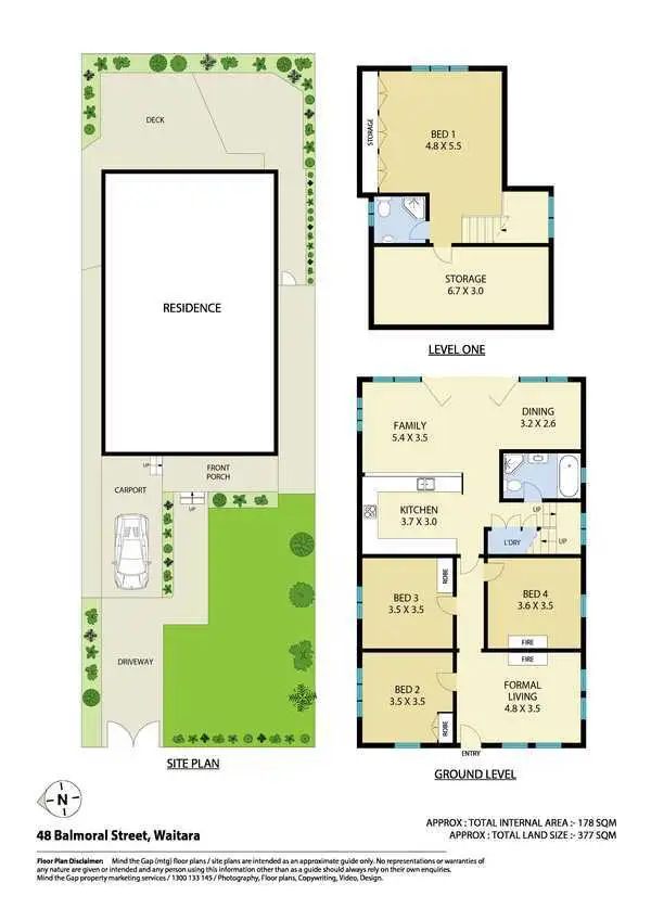 Floorplan of Homely house listing, 48 Balmoral Street, Waitara NSW 2077