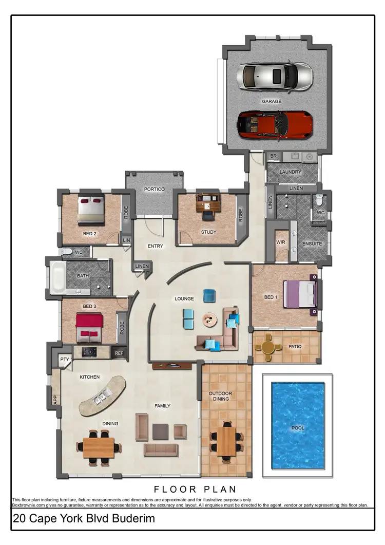 Floorplan of Homely house listing, 20 Cape York Boulevard, Buderim QLD 4556