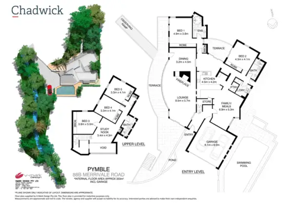 Floorplan of Homely house listing, 88B Merrivale Road, Pymble NSW 2073
