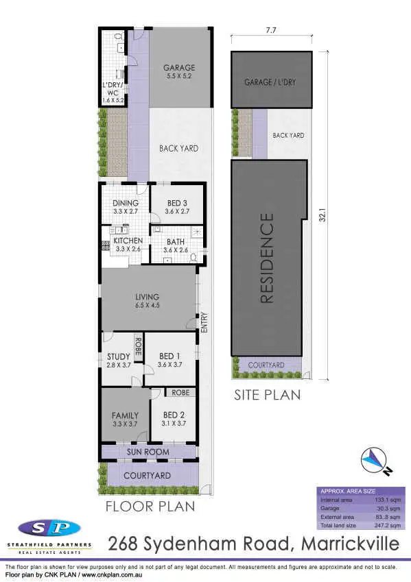 Floorplan of Homely house listing, 268 Sydenham Road, Marrickville NSW 2204
