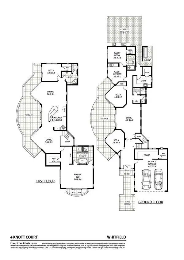 Floorplan of Homely house listing, 4 Knott Court, Whitfield QLD 4870