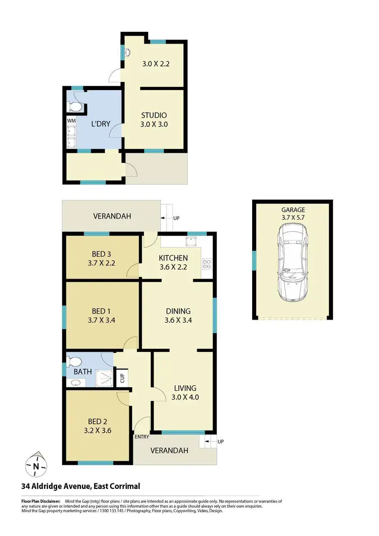 Floorplan of Homely house listing, 34 Aldridge Avenue, East Corrimal NSW 2518