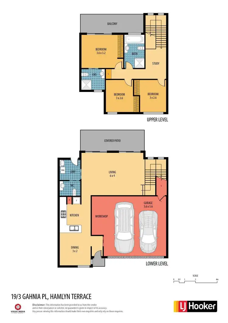 Floorplan of Homely townhouse listing, 19/3 Gahnia Place, Hamlyn Terrace NSW 2259