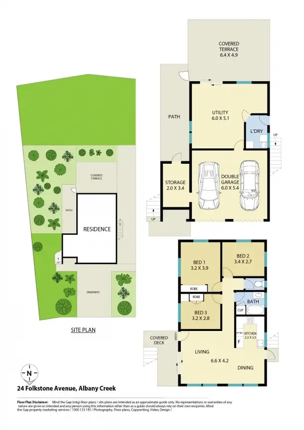Floorplan of Homely house listing, 24 Folkstone Avenue, Albany Creek QLD 4035
