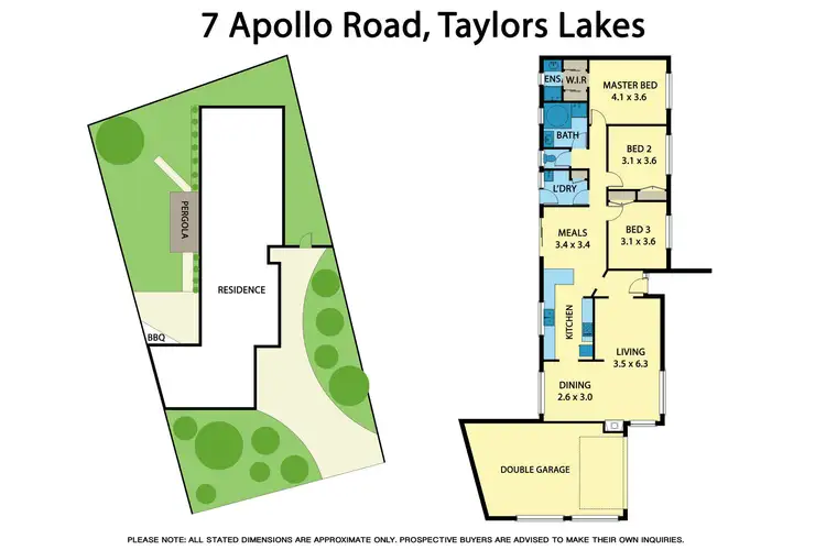 Floorplan of Homely house listing, 7 Apollo Road, Taylors Lakes VIC 3038