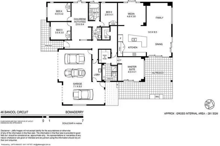 Floorplan of Homely house listing, 46 Banool Circuit, Bomaderry NSW 2541