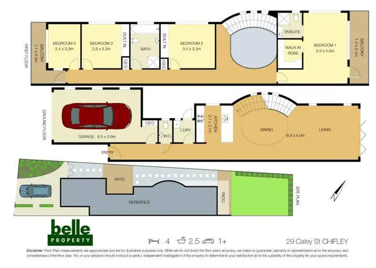 Floorplan of Homely house listing, 29 Caley Street, Chifley NSW 2036