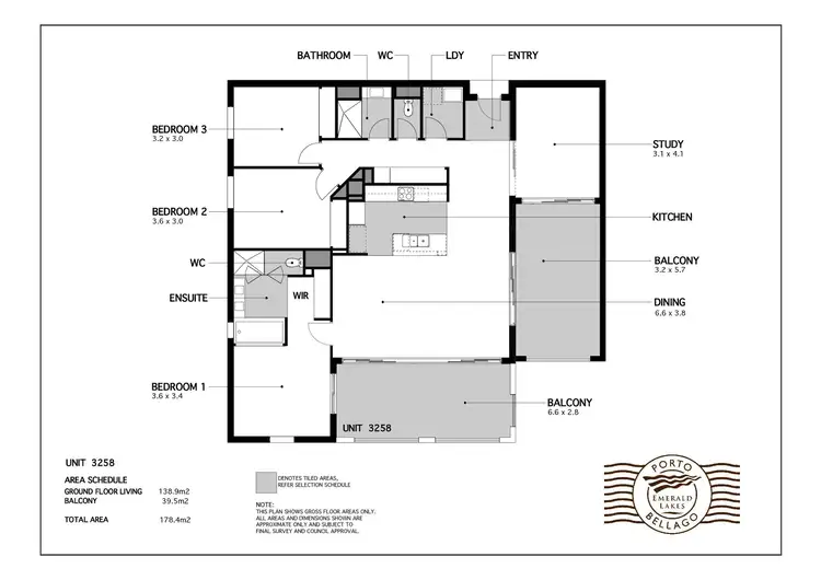 Floorplan of Homely unit listing, 58/3030 The Boulevard, Carrara QLD 4211
