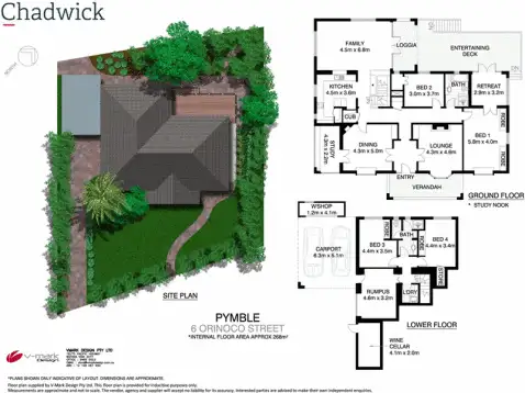 Floorplan of Homely house listing, 6 Orinoco Street, Pymble NSW 2073