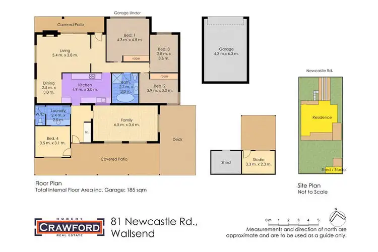Floorplan of Homely house listing, 81 Newcastle Road, Wallsend NSW 2287