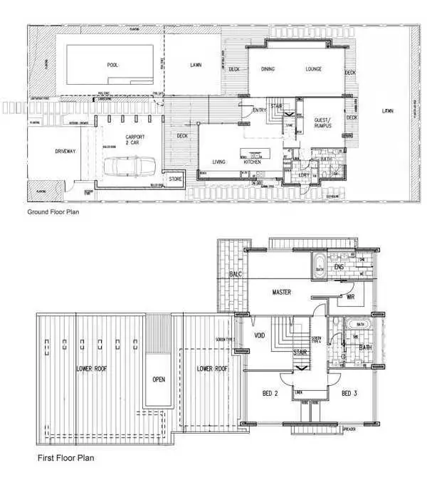 Floorplan of Homely house listing, 16 Malibu Street, Kingscliff NSW 2487