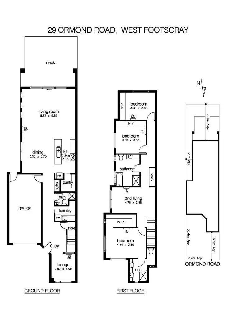 Floorplan of Homely house listing, 29 Ormond Road, West Footscray VIC 3012