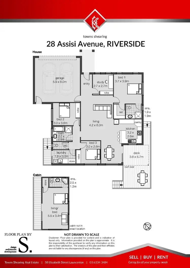 Floorplan of Homely house listing, 28 Assisi Avenue, Riverside TAS 7250