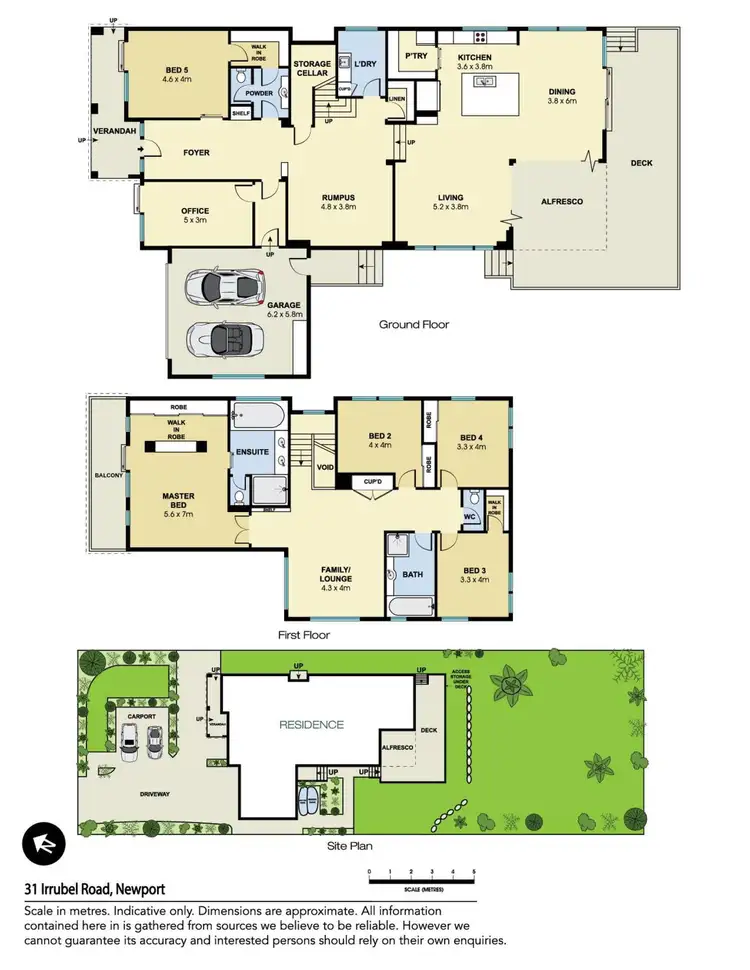 Floorplan of Homely house listing, 31 Irrubel Road, Newport NSW 2106