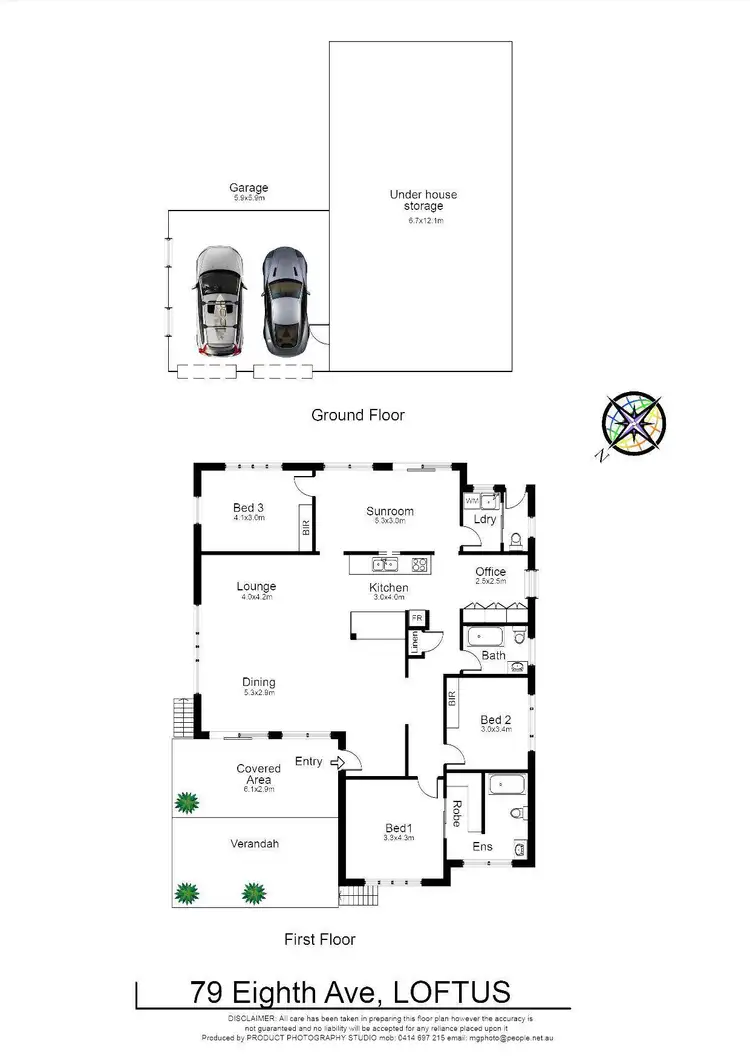 Floorplan of Homely house listing, 79 Eighth Avenue, Loftus NSW 2232