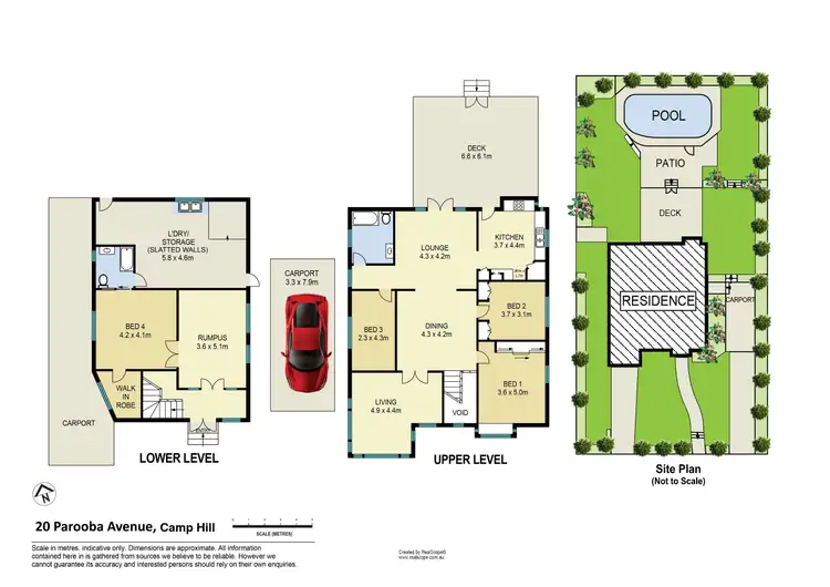 Floorplan of Homely house listing, 20 Parooba Avenue, Camp Hill QLD 4152