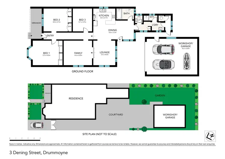 Floorplan of Homely house listing, 3 Dening Street, Drummoyne NSW 2047