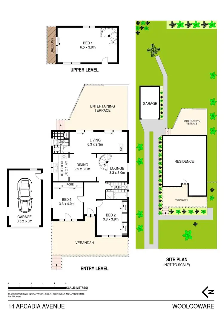 Floorplan of Homely house listing, 14 Arcadia Avenue, Woolooware NSW 2230