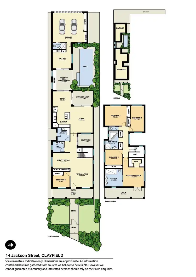 Floorplan of Homely house listing, 14 Jackson Street, Clayfield QLD 4011