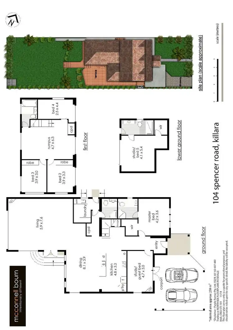 Floorplan of Homely house listing, 104 Spencer Road, Killara NSW 2071