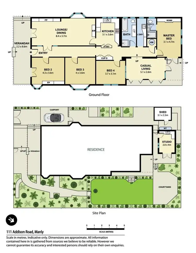 Floorplan of Homely house listing, 111 Addison Road, Manly NSW 2095
