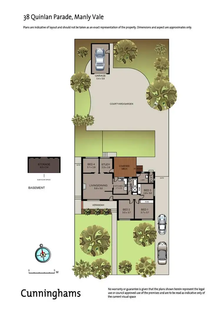 Floorplan of Homely house listing, 38 Quinlan Parade, Manly Vale NSW 2093