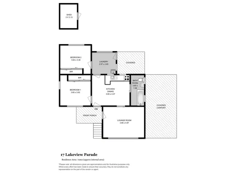 Floorplan of Homely house listing, 17 Lakeview Parade, Primbee NSW 2502