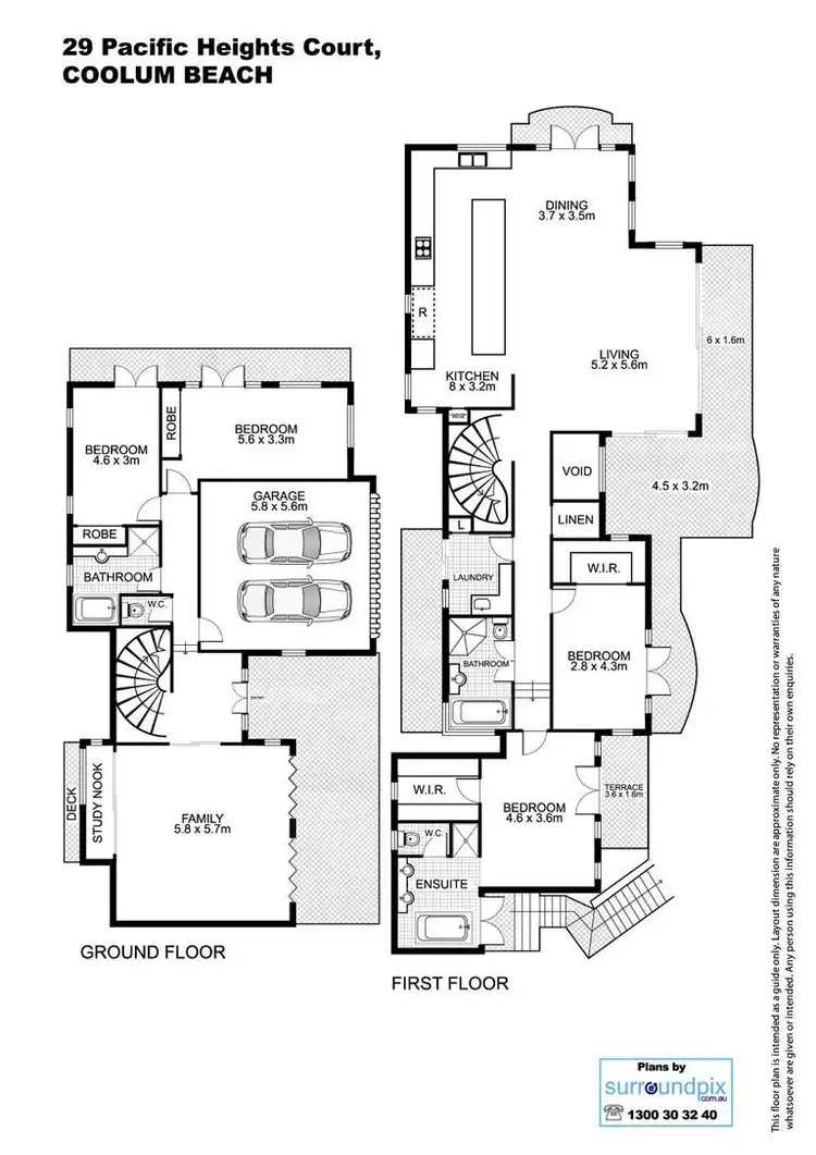 Floorplan of Homely house listing, 29 Pacific Heights Court, Coolum Beach QLD 4573