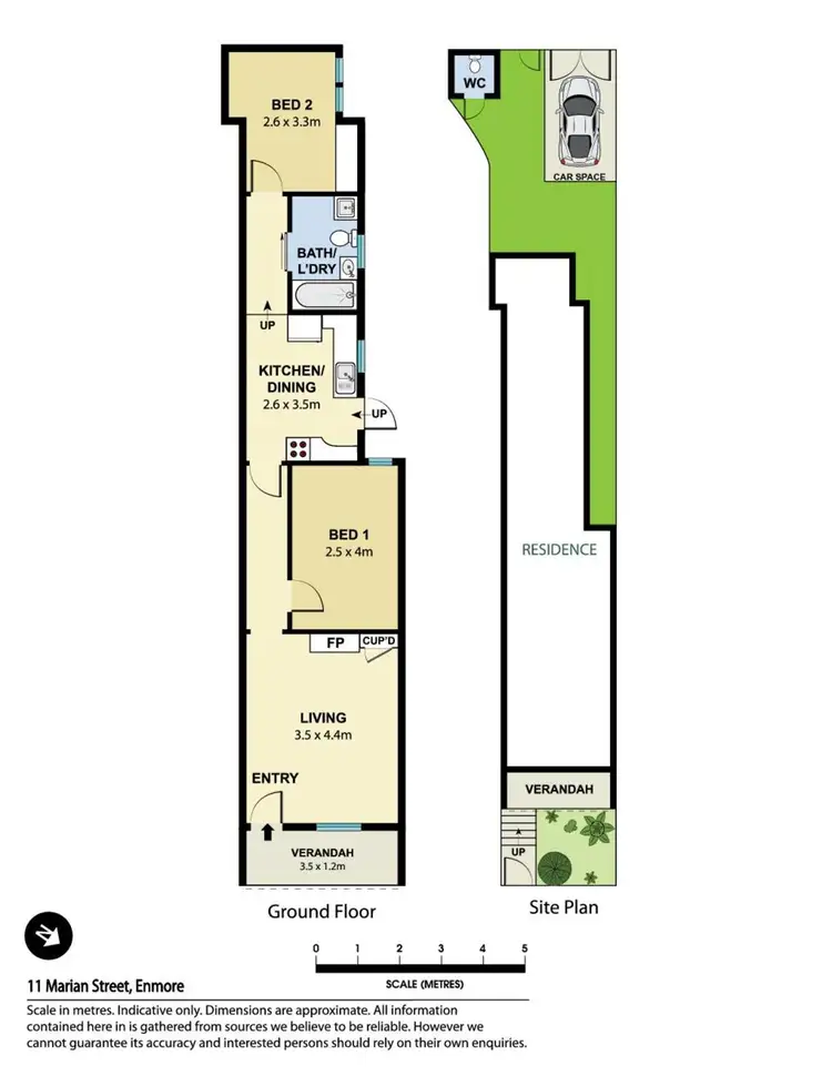 Floorplan of Homely house listing, 11 Marian Street, Enmore NSW 2042