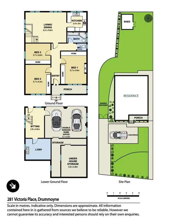 Floorplan of Homely house listing, 281 Victoria Place, Drummoyne NSW 2047