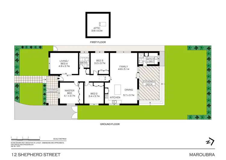 Floorplan of Homely house listing, 12 Shepherd Street, Maroubra NSW 2035