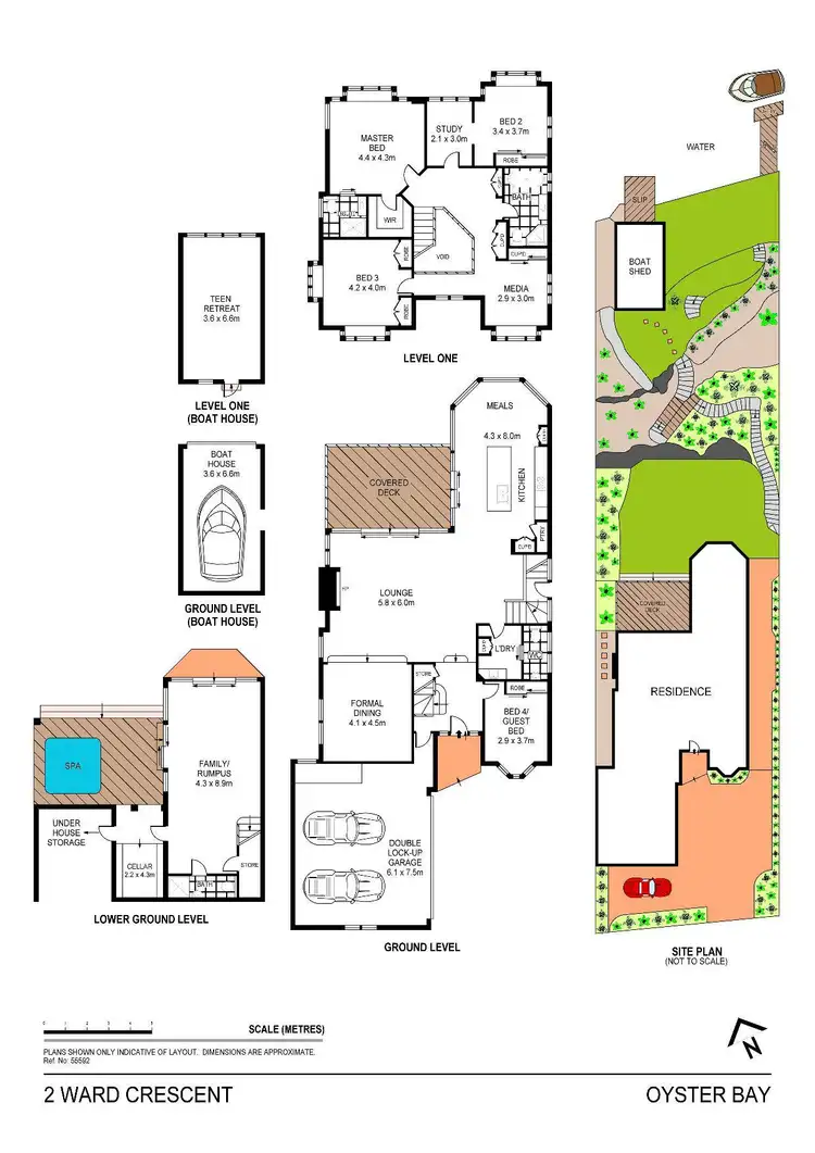 Floorplan of Homely house listing, 2 Ward Crescent, Oyster Bay NSW 2225