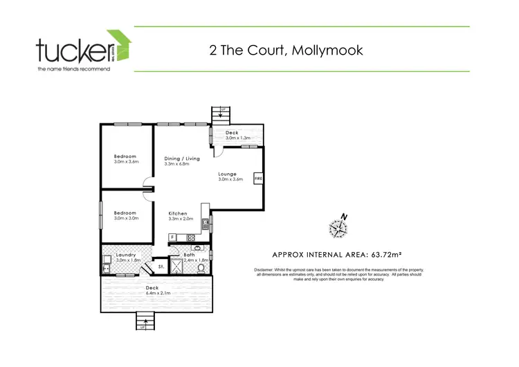 Floorplan of Homely house listing, 2 The Court, Mollymook NSW 2539