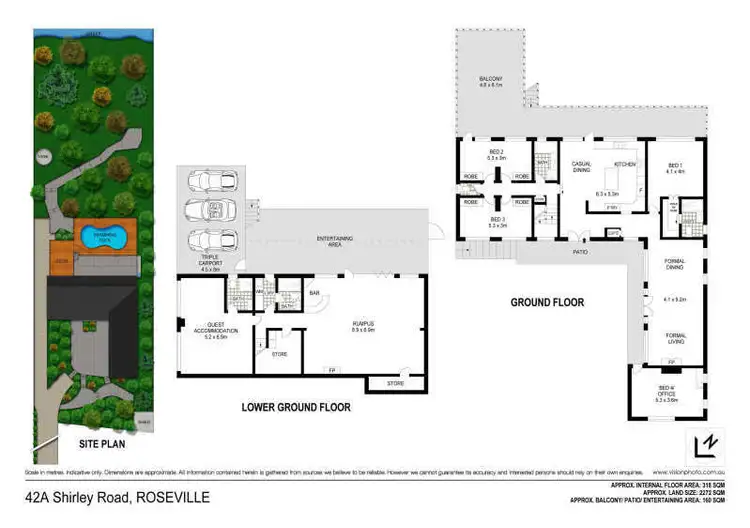 Floorplan of Homely house listing, 42a Shirley Road, Roseville NSW 2069
