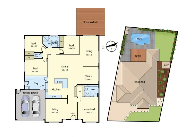 Floorplan of Homely house listing, 9 Mc Cubbin Avenue, Pakenham VIC 3810