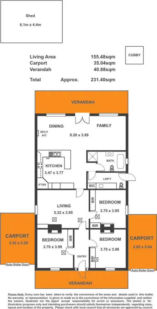 Floorplan of Homely house listing, 74 Bower Street, Woodville SA 5011