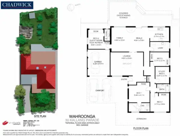 Floorplan of Homely house listing, 30 Kallang Parade, Wahroonga NSW 2076
