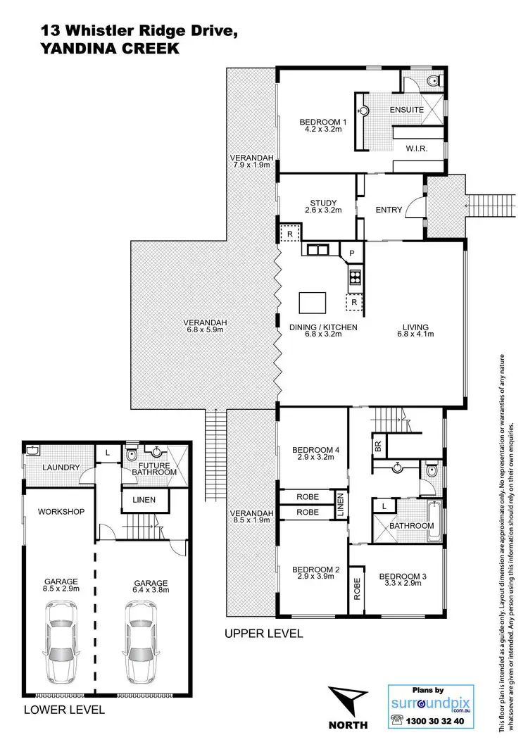 Floorplan of Homely house listing, 13 Whistler Ridge Drive, Yandina Creek QLD 4561