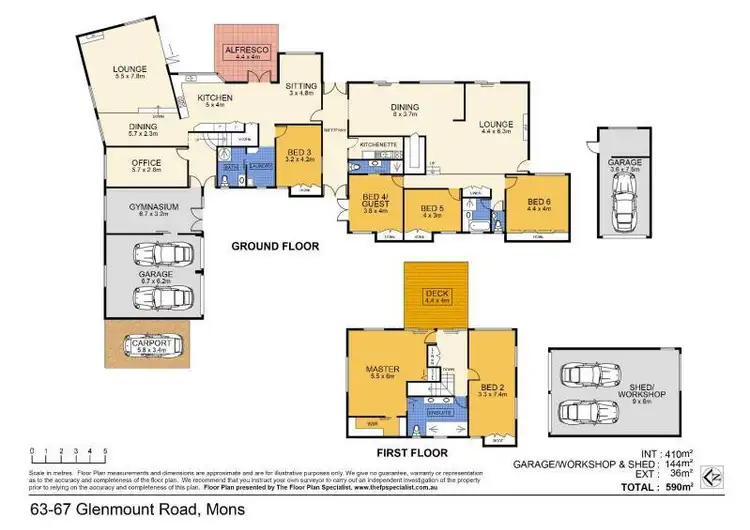 Floorplan of Homely house listing, 63 Glenmount Road, Mons QLD 4556