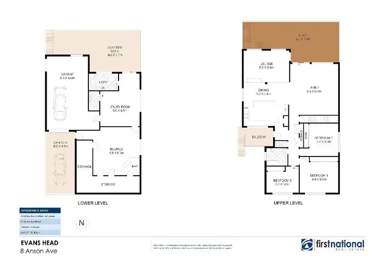 Floorplan of Homely house listing, 8 Anson Avenue, Evans Head NSW 2473