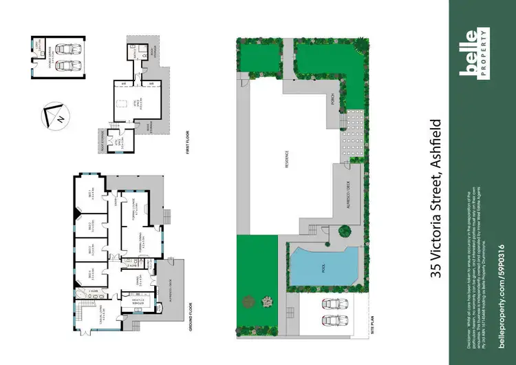 Floorplan of Homely house listing, 35 Victoria Street, Ashfield NSW 2131