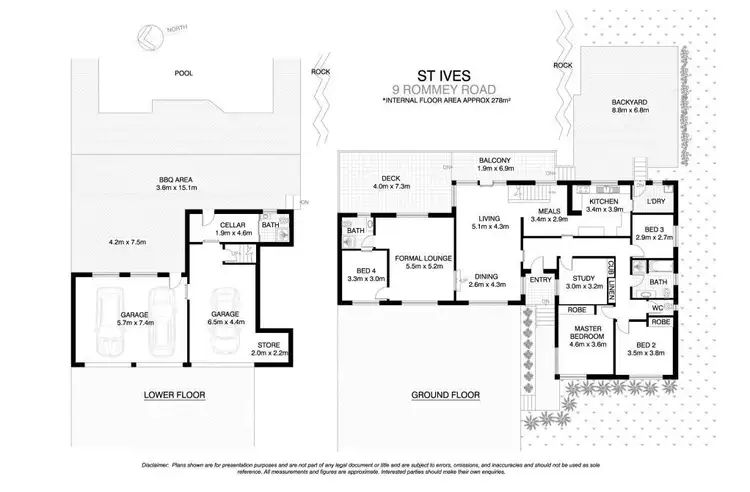 Floorplan of Homely house listing, 9 Romney Road, St Ives NSW 2075