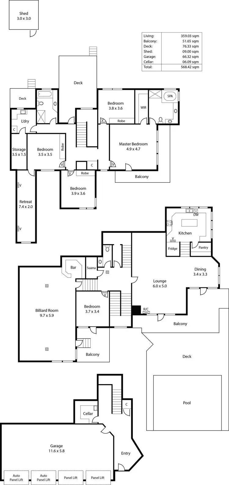 Floorplan of Homely house listing, 6 Wheal Gawler Street, Glen Osmond SA 5064