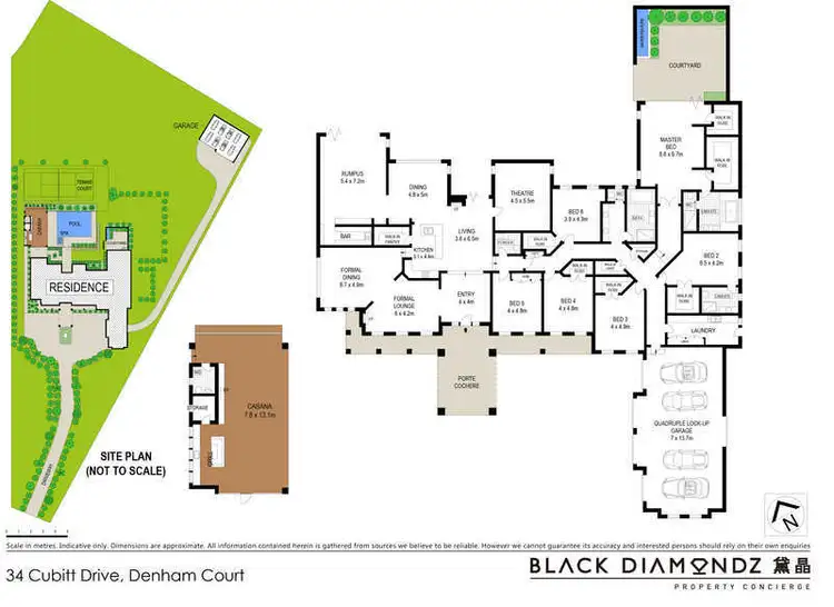 Floorplan of Homely house listing, 34 Cubitt Drive, Denham Court NSW 2565